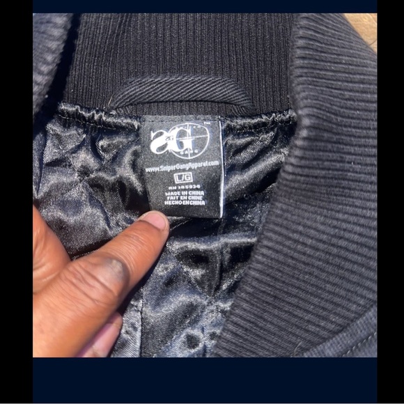 Sniper gang varsity leather jacket - Picture 5 of 5